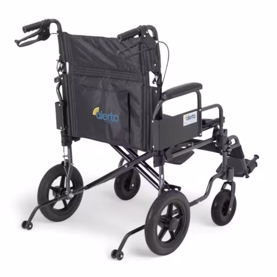 Alerta Heavy Duty Transit Wheelchair - Image 2