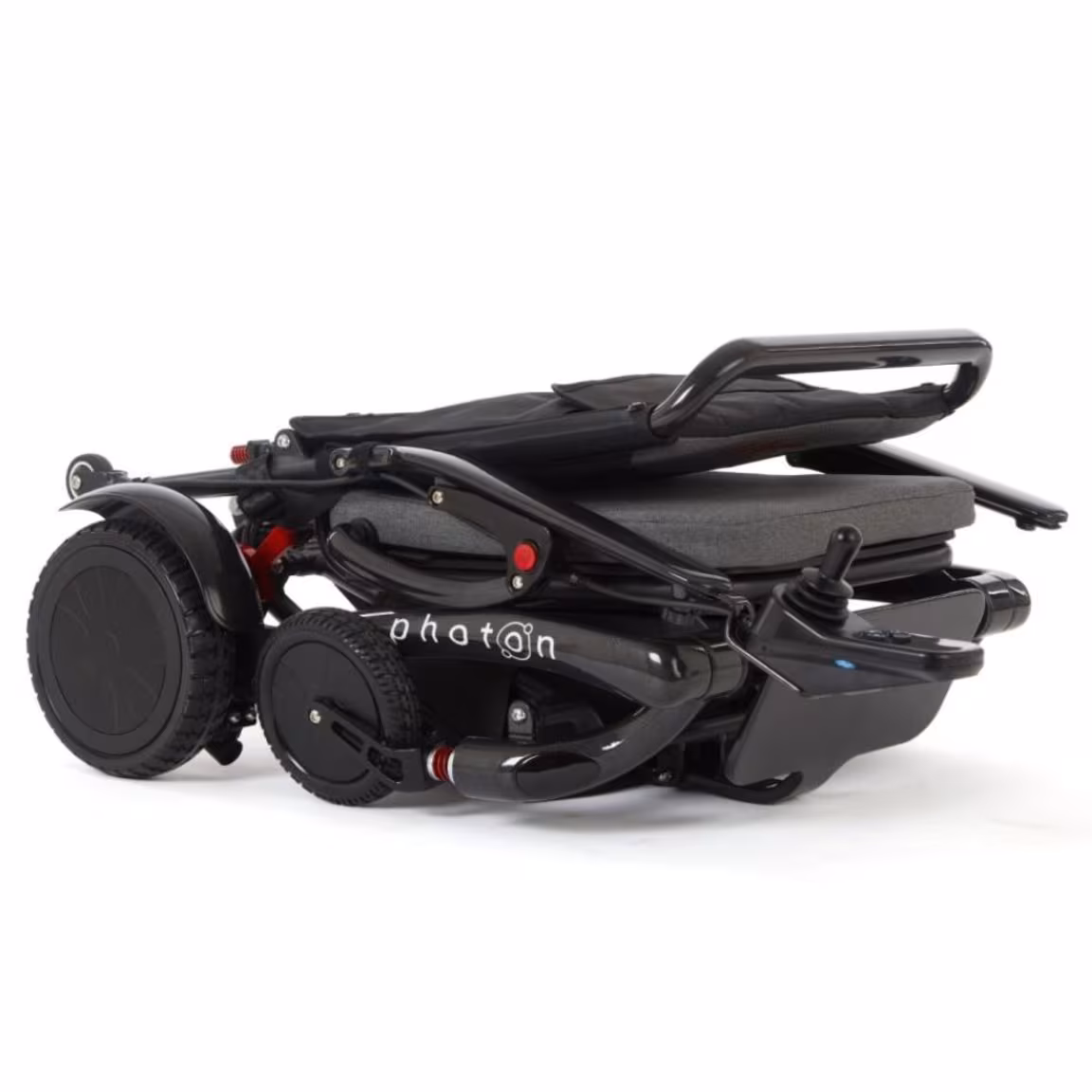 Photon Carbon Fibre Electric Wheelchair - Black - Image 4